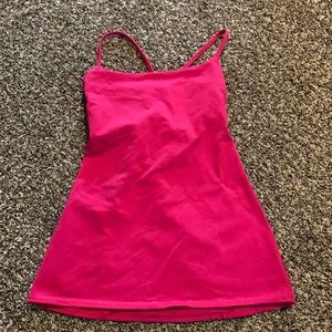 Pink Lululemon Workout Tank